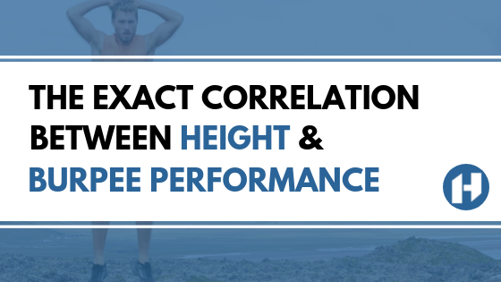 The Exact Correlation Between Height and Burpee Performance