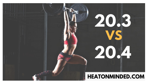 Crossfit Open 20.4 vs 20.3: Which Was Actually Heavier?
