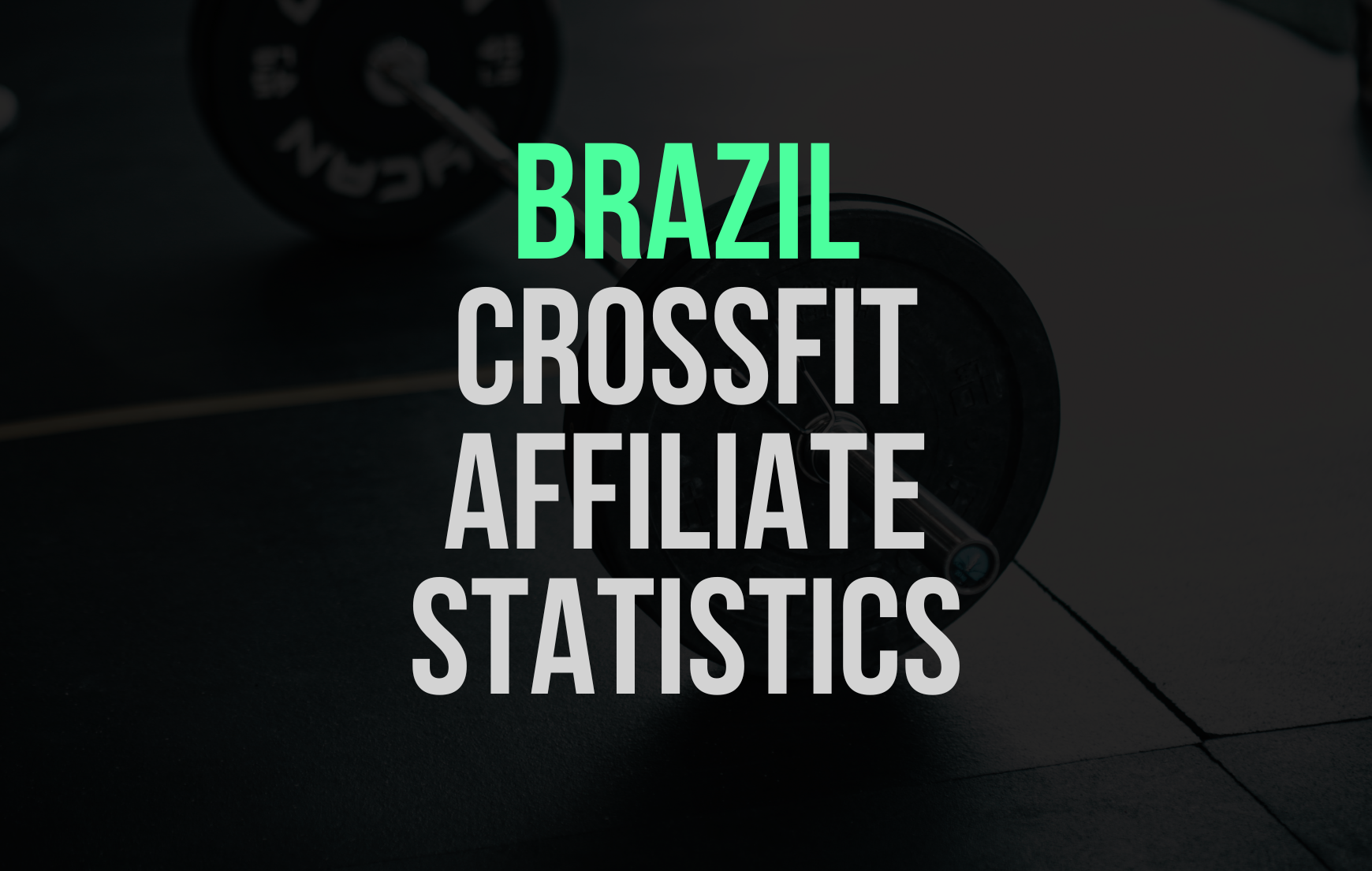 Brazil crossfit affiliate statistics