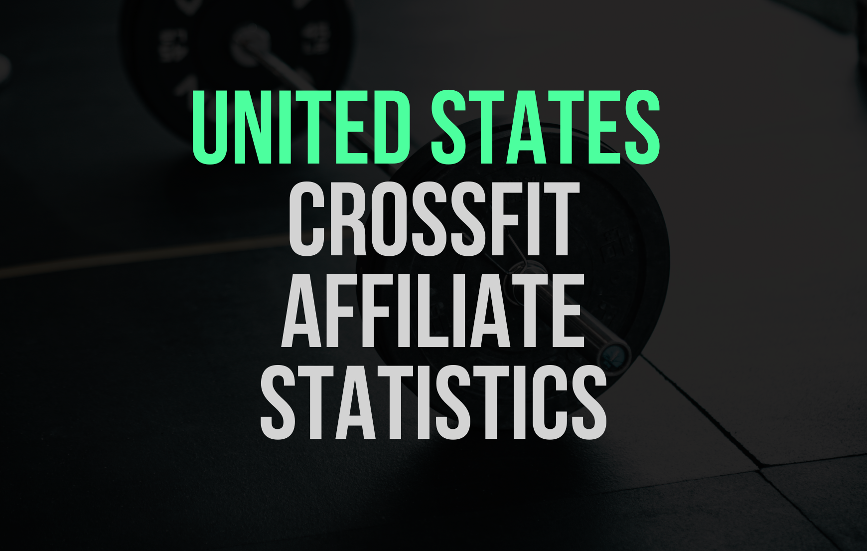 UNITED STATES crossfit affiliate statistics